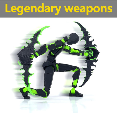 (Assembly Completed) 3D Printed Action Figure?T13 Robot Action Figure, T13 Collectible Action Figure Articulated, for Collectors Desktop Decoratio...