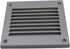 Vent Systems 4'' x 4'' Inch Gray Air Vent Cover Metal Air Return Grill with Built in Pest Guard Screen HVAC Vent Cover for Home Improvement Vent D...