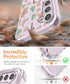 Christmas Clear Phone Case for Samsung Galaxy S23,Christmas Gingerbread Man Pattern Case Cover Soft TPU Protective Slim Shockproof Cover Boys Girl...
