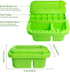 MyLifeUNIT Paint Brush Cleaner, Paint Brush Holder and Organizers with Palette for Acrylic, Watercolor, and Water-Based Paints (Lawn Green)...