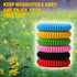 12 Pack Mosquito Bracelets, Mosquito Bracelets Outdoor for Adults and Kids, Individually Wrapped DEET-Free Waterproof Bands...