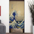 Doorway Curtain Tapestry Japanese Noren Curtain Tapestry Ukiyoe The Great Wave Off Kanagawa Door Way Curtain Door Hanging Tapestries...