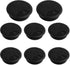 8 pcs 2 Inch 50 mm Plastic Desk Cord Cable Hole Wire Organizer Black Desk Grommet Adjustable Cord Cover (Black)...