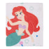 Disney Ariel The Little Mermaid White Mermaid Life Super Soft Photo Op Baby Blanket...