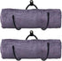 Wall Mount Towel Storage Rack Organizer Holder for Bathroom, Kitchen, Utility Room - Holds Hand Towels, Towels, Robes,Washcloths - Adjustable Meta...