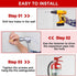 Universal Fire Extinguisher Bracket, Fire Extinguisher Mounts & Brackets up to 40 lbs, Suitable for Big and Small Fire Extinguisher Cabinet, Holde...