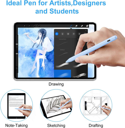 Stylus Pen for iPad (2024-2018) with Fast Charge & Palm Rejection,FOJOJO Active Pencil for Apple iPad Pro 11/13 M4,iPad Air 11/13 M2,iPad Pro 11/1...