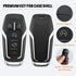 Key Fob Case Shell Fit for Ford Explorer Edge Mustange Fusion 5 Buttons Replacement Keyless Entry Remote Smart Key Fob Cover Casing with Button Pa...