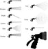 Dramm Available 12706 9-Pattern Revolver Spray Nozzle, Berry, 1 EA...