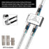 6FT RG6 Coaxial Extension - White Cable with F Connector, Low Loss, High Speed for Digital TV Aerial, Antenna, and Satellite...