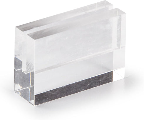 Darice, David Tutera Illusion, 6 Piece, Acrylic Base Card Holders, Clear, 6 Count...