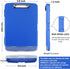 Clipboards Organizer Clipboard with Storage Nursing Clipboard Foldable File Folder Plastic Clipboard Folio with Storage Case for Teacher,Kids,Doct...