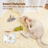 Potaroma Cat Toys 3Pcs Squeak Mice, Interactive Catnip Silvervine Animals Toys for Indoor Kittens, Dental Matatabi Cat Nip Chirping Toy, Cat Chew ...