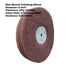 3PC 6 Inch x 2 Section Non Woven Polishing Wheel Kit for Bench Grinder with 10MM Arbor Hole Each 1PC Hard/Medium/Soft...
