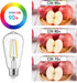 Vintage LED Edison Bulbs, 6W, Equivalent 60W, High Brightness Cool White 4000K, ST58 Antique LED Filament Bulbs with 90+ CRI, E26 Medium Base, Dim...