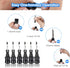 Upgrade 12Pcs Bit Holder With Black Carabiner 1/4 inch Hex Shank Aluminum Alloy Screwdriver Bits Holder Light-weight Quick-change Extension Bar Ke...