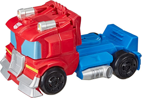 Transformers Playskool Heroes Rescue Bots Academy Team Optimus Prime, 4.5-Inch Action Figure, Converting Robot Toy, Ages 3 and Up...