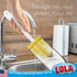 Lola Products Glass & Jar Sponge Brush, Star Shaped, Foam Material, Dishwasher Safe, Non-Scratch, Perfect for Glasses, Jars, Mugs, Bottles. 6 Pack...
