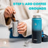 Cold Brew Bottle Coffee Maker, 18 oz Insulated Portable Cold Brew Cup To-Go Coffee Tumbler, Cold Brew Travel Mug with Stainless Steel Filter, Leak...
