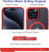 for iPhone 15 Pro Max Case, Compatible with MagSafe, Military-Grade Protection, Yellowing Resistant, Scratch-Resistant Back, Magnetic Phone Case f...