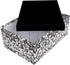 Heavy-Duty Photo/Video Storage Box, Damask Design...