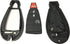 Key Case Replacement for Ram Cherokee: No Chip No Battery Key Fob Fit for Dodge Ram 1500 2500 3500 Jeep Cherokee 2008 to 2023 Just a Empty Case GQ...