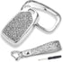 Royalfox 3 4 5 6 Buttons 3D Bling Diamond Rhinestones Smart Remote Key Fob Case Cover for 2016 2017 2018 2019 2020 2021 2022 Chevrolet Malibu Cama...
