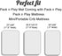 Pro Goleem Satin Pack n Play Playard Sheet Fitted 2 Pack Great for Baby Hair Silk Feeling 27x39 Inch Portable Mini Crib Sheet Playard Mattress Cov...