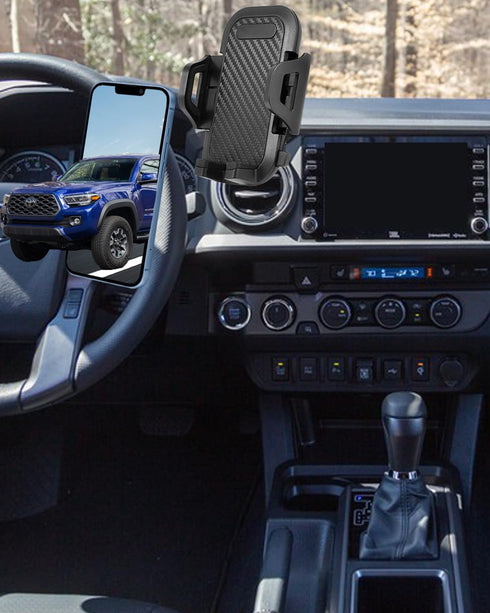 Toyota Tacoma Phone Mount for Toyota Tacoma 2023 Accessories Custom Fit for Tacoma Phone Mount 2023-2016 Compatible for All Cell Phones......