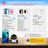 3 in 1 Charging Station for Multiple Devices Apple,Wireless Charging Station for iPhone Series,Apple Charging Station Dock for Apple Watch SE/7/6/...