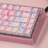 Hyekit PBT Keycaps - Cherry Profile Custom Keycaps, 144 Keys, Dye-Sublimation, Bleeding Love Theme Keyboard Keycap Set for Mechanical Keyboard, Ke...