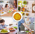 Place Mat Pizza Shape Trivet Mat Heat Resistant Table Pad for Hot Pots Pans Dishes...