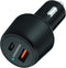 Car and Driver USB C 48W Car Charger Adapter w/Fast Power Delivery (PD) Port, Cigarette Lighter USB Type C Dual Charger, Compat for iPhone 15/14/1...