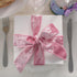 HUIHUANG Pink Velvet Wired Ribbon 1-1/2", Light Pink Velvet Wire Ribbon for Easter Wreath Supplies, Bows Making, Garland, Gift Wrapping, Spring De...
