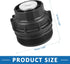 Car Engine Oil Filter Cover Oil Plug 15620-36020 with O Ring Washer Oil Filter Housing Cap Assembly Part for Toyota C-HR 2018-2019...