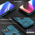 Case for 15 Plus Phone Case with Camera Cover and Kickstand Heavy Duty Protection 15 Plus Phone Case Cover for iPhone 15 Plus -Blue...