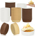 Uiifan 150 Pack Disposable Round Cupcake Liners Paper Baking Cups Wrappers Cupcake Liners Paper Microwave Oven Safe Paper Bakeware Paper Mold for ...