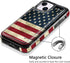 iPhone 13 Case, iPhone 14 Card Holder Case, Slim and Lightweight Premium Leather Phone Wallet with Card Slots Shockproof Folio Flip Protective She...