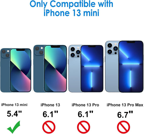 JETech Screen Protector for iPhone 13 mini 5.4-Inch with Camera Lens Protector, Easy-Installation Tool, Tempered Glass Film, 2-Pack Each......