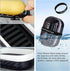 Travel Soap Box,soap Bar Holder Dish Container Case with Soap Bag & Silicone Band,Strong Sealing Leak Proof Portable,Best for Bathroom/Camping/Gym...