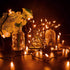 Orange LED Outdoor Halloween Lights, Halloween Decorations, 39 FT 100 LED Mini Lights with 8 Lighting Modes,Connectable String Light Plug in for G...