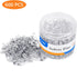 A+DAY Small Safety Pins 1.0 Inch (26mm), Size 0 Safety Pin 600-Count, Nickel Finish(600)...