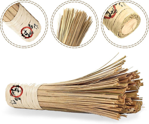 12-Inch Bamboo Wok Brush, Flat Brush, Kitchen Cleaning Brushes for Scrubbing and Cleaning Cooking Pots, Pans and Grilling Utensils (1 Pack)...