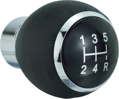 Abfer 5 Speed Shift Knob Leather Gear Shifting Stick Car Handle Shifter Knobs Transmission for Most Manual Vehicles...