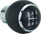 Abfer 5 Speed Shift Knob Leather Gear Shifting Stick Car Handle Shifter Knobs Transmission for Most Manual Vehicles...