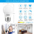 A15 Light Bulb Daylight 60 Watt Equivalent, E26 Small Light Bulb Daylight 5000K, Dimmable 6.5 Watt LED Bulb for Ceiling Fan, Wall sconces, 600 Lum...