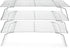 Fox Run 4698 Stackable Cooling Rack Set, Chrome, 3-Piece...