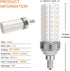 Intpro LED Corn Light Bulb 150W Equivalent 2000 Lumen 3000K Warm White 12W E12 Base Non-dimmable Corn Lighting for Home Garage Warehouse Indoor LE...