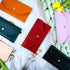 6 Pcs Cash Envelope wallets Reusable PU Leather Money Organizer for Cash Money Pouch Binder Organizer for Women Purses for Women on Holidays, Wedd...