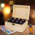 Essential Oil Storage Box High Capacity Wooden Essential Oils Display Organizer Stand Holder for 15 ml Bottles Nail Polish Collection....